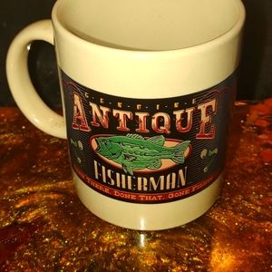 Vintage Retro 1996 Genuine Antique Fisherman